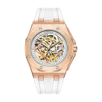 רוז גולד - רצועה לבנה