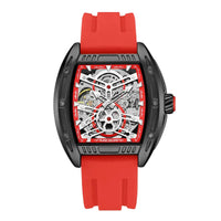 שחור - רצועה אדומה