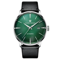 רצועה שחורה - ירוק